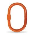 Cm Master Link, Series HercAlloy 800, 34 In, 14200 Lb, Alloy Steel, Orange Powder Coated ML075NF